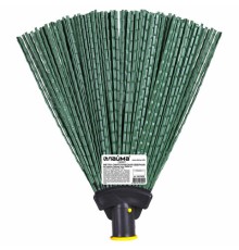 Метла синтетическая веерная 29х26 см, без черенка, крепление еврорезьба, №2, LAIMA EXPERT, 601828