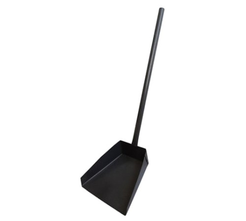 Совок для мусора металлический, высокая ручка, длина 100 см, порошковая окраска, цвет ассорти, 601832