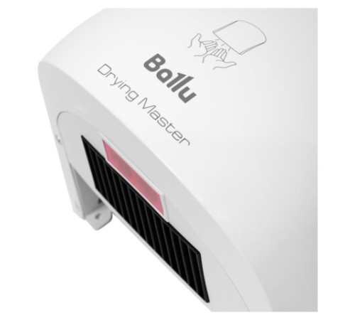 Сушилка для рук BALLU BAHD-2000 DM, 2000 Вт, пластик, белая