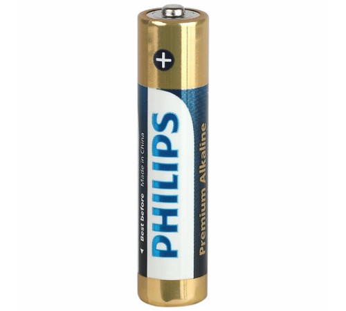 Батарейки алкалиновые "мизинчиковые" КОМПЛЕКТ 4 шт., PHILIPS Premium Alkaline, ААА (LR03, 15А), блистер, Б0062755 Батарейки алкалиновые "мизинчиковые" КОМПЛЕКТ 4 шт., PHILIPS Premium Alkaline, ААА (LR03, 15А), блистер, Б0062755