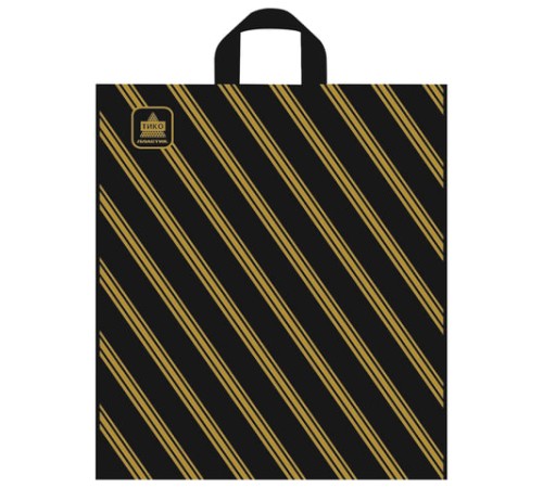 Пакет с петлевой ручкой ПНД, 44х40 см, 