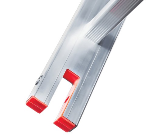 Лестница-трансформер алюминиевая 4х4 ступени, высота 4,5 м (4 секции по 1,2 м) до 150 кг, вес 16,5 кг, НОВАЯ ВЫСОТА, 3320404