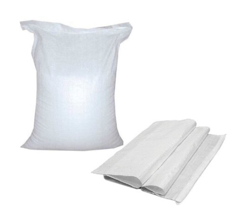 Мешки полипропиленовые до 50 кг, комплект 100 шт., 105х55 см, вес 72 г, широкого спектра применения, белые, 601910