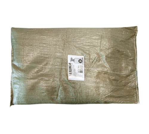 Мешки полипропиленовые до 50 кг, комплект 100 шт., 95х55 см, вес 47 г, для строительного/бытового мусора, зеленые, 601911