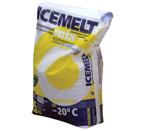 Реагент антигололедный 25 кг, ICEMELT 