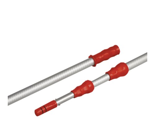 Черенок рукоятка телескопическая VILEDA 2х1,25 м (до 2,5 м) алюминиевый, используется с окномойкой шубкой 602099, со стяжкой 602101, 179661