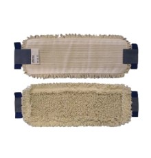 Насадка МОП плоская для держателя 40 см, уши (ТИП УВ), хлопок / полиэстер, VILEDA 