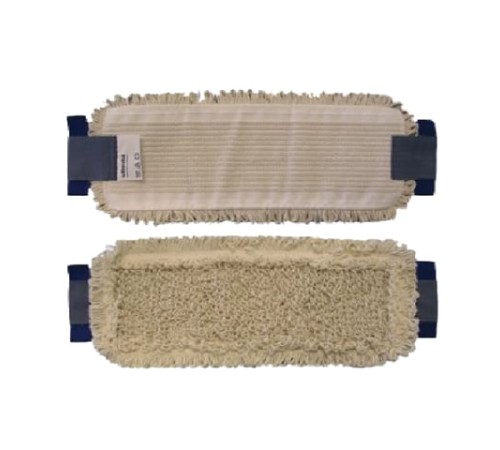 Насадка МОП плоская для держателя 40 см, уши (ТИП УВ), хлопок / полиэстер, VILEDA 