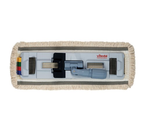 Насадка МОП плоская для держателя 40 см, уши (ТИП УВ), хлопок / полиэстер, VILEDA 