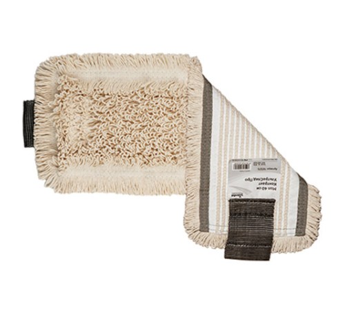 Насадка МОП плоская для держателя 40 см, уши (ТИП УВ), хлопок / полиэстер, VILEDA 