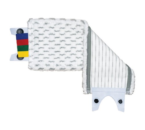 Насадка МОП плоская 34х15 см для набора 602118, на кнопках, микроволокно,VILEDA 