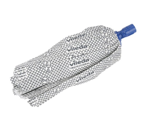 Насадка МОП ленточная 33 см, для швабры под еврорезьбу, хлопок / полиэстер / резина,, VILEDA 