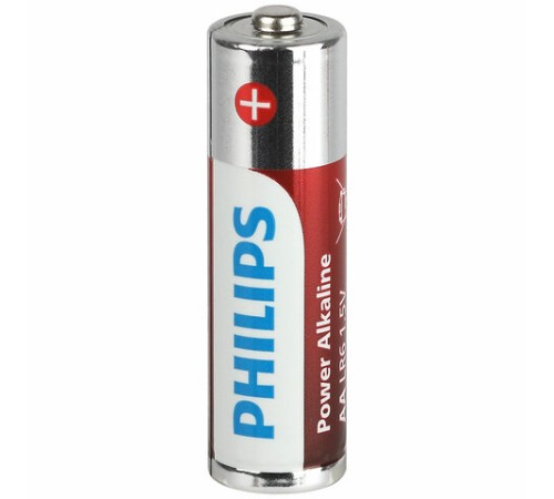 Батарейки алкалиновые "пальчиковые" КОМПЛЕКТ 20 шт., PHILIPS Power Alkaline, АА (LR6, 24А), блистер, Б0064673 Батарейки алкалиновые "пальчиковые" КОМПЛЕКТ 20 шт., PHILIPS Power Alkaline, АА (LR6, 24А), блистер, Б0064673