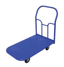 Тележка грузовая платформенная 4-х колесная ТП5 (грузоподъемность - 450 кг, колеса на литой резине D=160 мм)