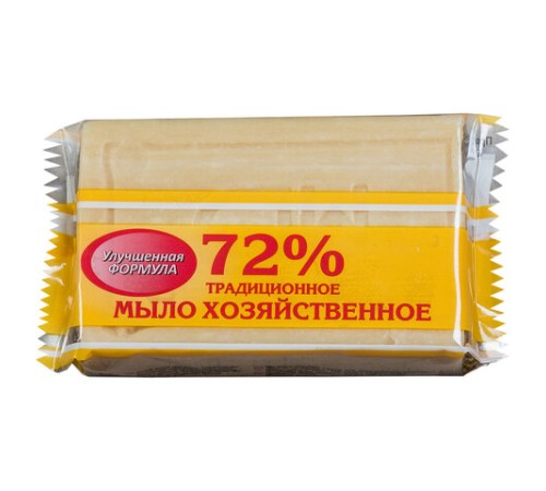 Мыло хозяйственное 72%, 200 г (Меридиан) 