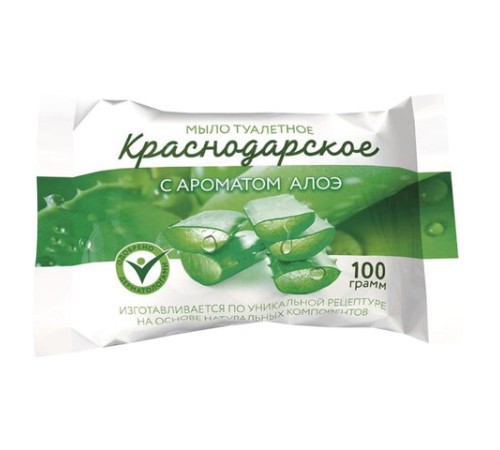 Мыло туалетное 100 г КРАСНОДАРСКОЕ (Меридиан), 