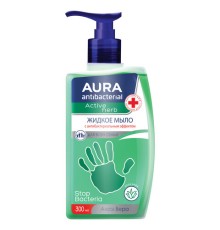 Мыло-крем жидкое, 300 мл, AURA 