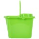 Ведро 9,5 л для уборки КОМПЛЕКТ с ОТЖИМОМ (сетчатый) пластик, для веревочных и ленточных МОПов, IDEA, М 2421