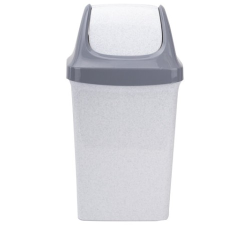 Ведро мусорное с КРЫШКОЙ (качающейся) 15 литров, 