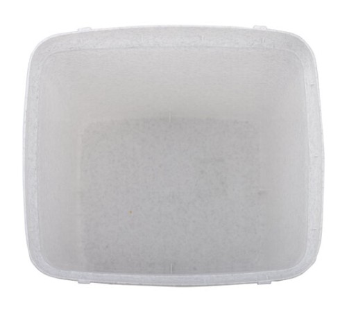 Ведро мусорное с КРЫШКОЙ (качающейся) 15 литров, 