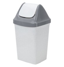 Ведро мусорное с КРЫШКОЙ (качающейся) 25 литров, 