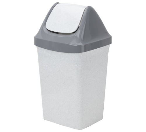 Ведро мусорное с КРЫШКОЙ (качающейся) 25 литров, 