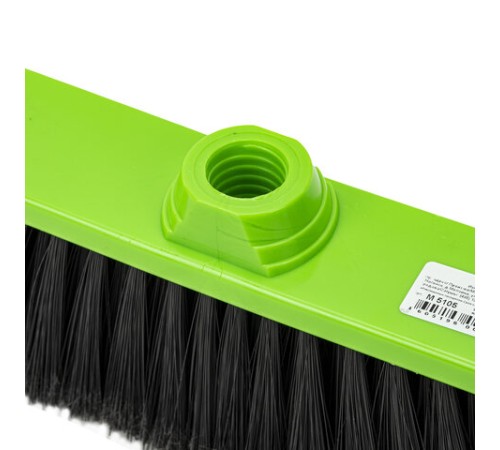 Щетка для уборки, ширина 32 см, щетина 8 см, пластик, крепление еврорезьба, IDEA 
