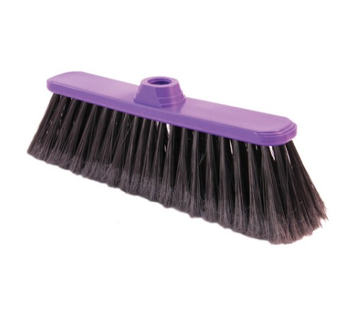 Щетка для уборки, ширина 32 см, щетина 8 см, пластик, крепление еврорезьба, IDEA 