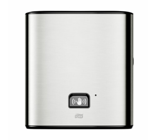 Диспенсер для полотенец СЕНСОРНЫЙ TORK (Система H1) Matic, в рулонах, (батарея R20) металлический, 460001