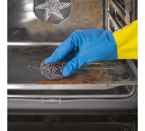 Губки (мочалки) металлические, спиральные, 3х20 г, КОМПЛЕКТ 3 шт., для посуды, гриля, плиты, LAIMA, 603102