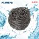 Губки (мочалки) металлические, спиральные, 3х20 г, КОМПЛЕКТ 3 шт., для посуды, гриля, плиты, LAIMA, 603102
