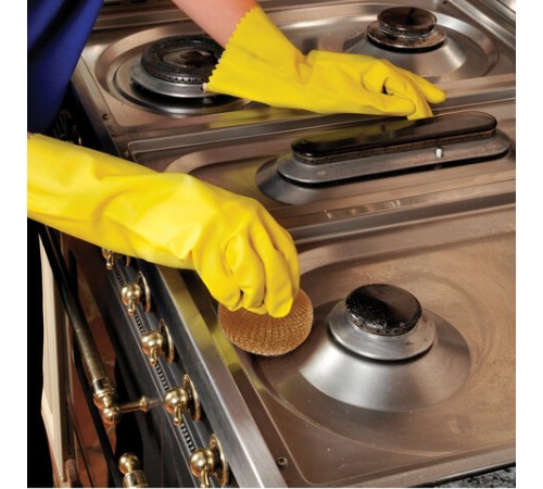 Губки (мочалки) медные, сетчатые, 3х15 г, КОМПЛЕКТ 3 шт., для посуды, гриля, плиты, LAIMA, 603104