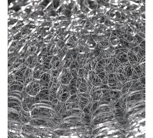 Губка (мочалка) металлическая, сетчатая, 100 г, БОЛЬШАЯ (XXL), для посуды, гриля, плиты, LAIMA, 603106