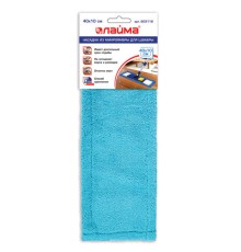 Насадка МОП плоская для швабры/держателя 40 см, карманы (ТИП К), микрофибра, LAIMA 