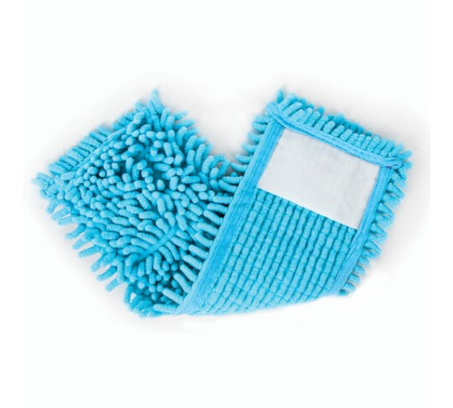 Насадка МОП плоская для швабры/держателя 40 см, карманы (ТИП К), микрофибра букли/синель, ворс 2 см, LAIMA, 603119