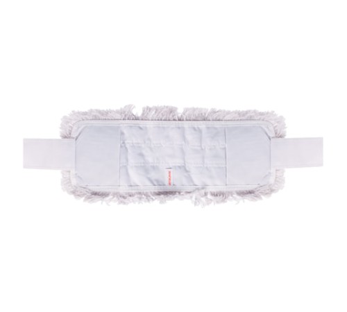 Насадка МОП плоская для швабры/держателя 40 см, уши/карманы (ТИП У/К), хлопок, LAIMA, 603121