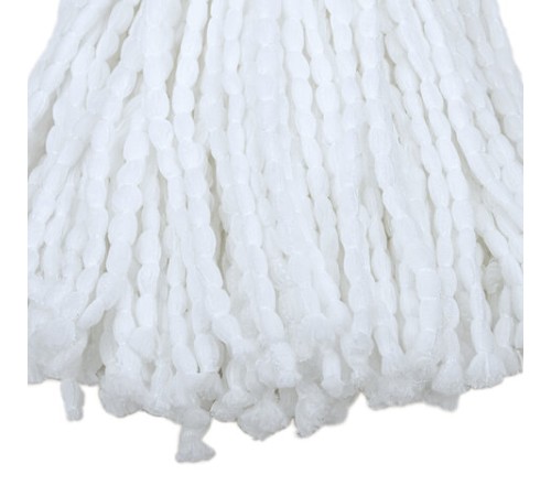 Насадка МОП веревочная для швабры, крепление еврорезьба, микрофибра, длина 24 см, 115 г, LAIMA, 603123