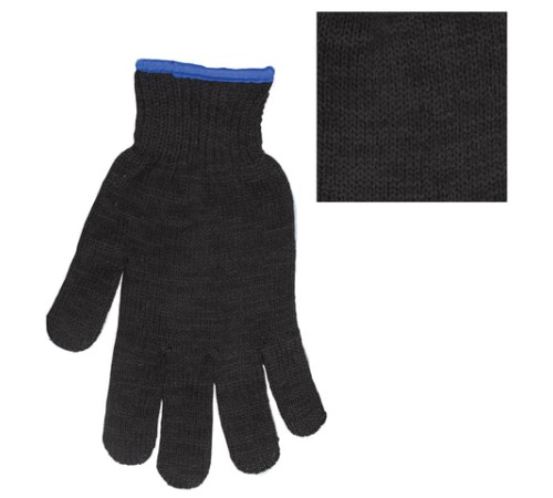 Перчатки хлопчатобумажные, 1 ПАРА, 7 класс, 70 г, 233 текс, ПВХ точка, LAIMA ПРЕМИУМ, европодвес, ЧЕРНЫЕ, 603581