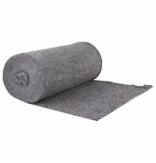 Полотно ХПП холстопрошивное ПЛОТНОЕ серое, 0,75х50м, 240(±10)г/м2, шаг 2,5мм, LAIMA Премиум, 603587