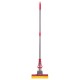Швабра самоотжимная, роликовый отжим, насадка PVA 27 см, телескопический черенок 70-125 см, LAIMA, 603596