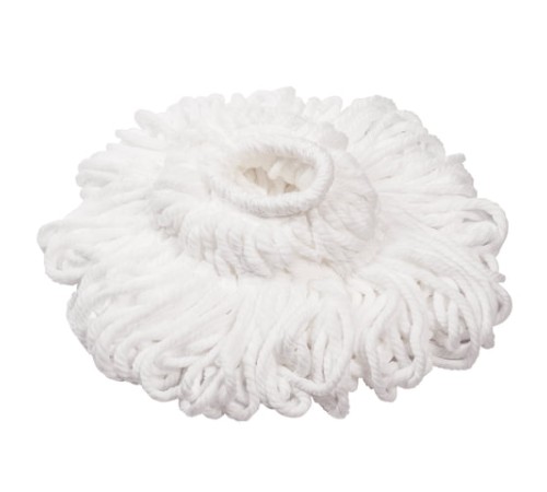 Швабра самоотжимная, скручивающийся отжим, МОП из микрофибры 603601, черенок 80-120см, LAIMA, 603600