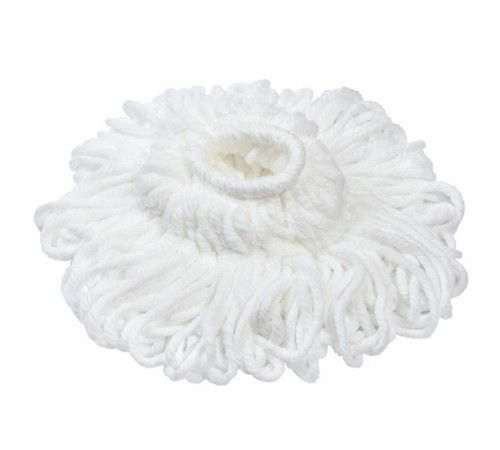 Насадка МОП для швабры самоотжимной скручивающейся 603600, микрофибра, 30 см, LAIMA, 603601