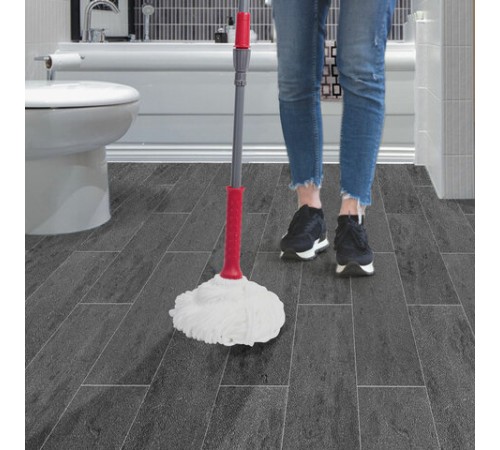 Насадка МОП для швабры самоотжимной скручивающейся 603600, микрофибра, 30 см, LAIMA, 603601