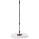 Швабра-рамка для СУХОЙ УБОРКИ, 40 см, телескопический черенок из нержавеющей стали 125 см, МОП хлопок, LAIMA, 603605