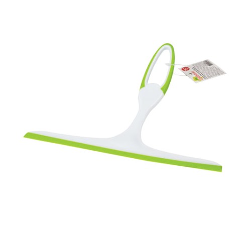 Стяжка для удаления жидкости со стекол ЛЮБАША, рабочая часть 24,5 см, пластик, 603612