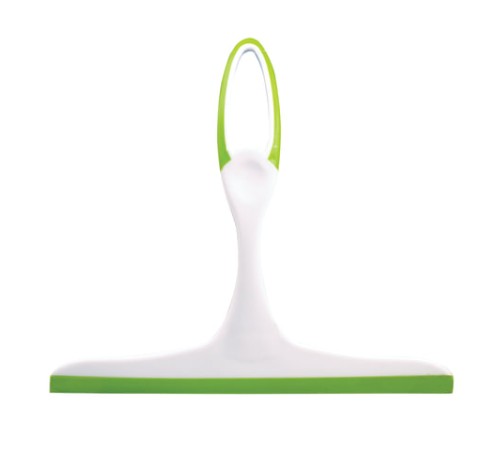 Стяжка для удаления жидкости со стекол ЛЮБАША, рабочая часть 24,5 см, пластик, 603612