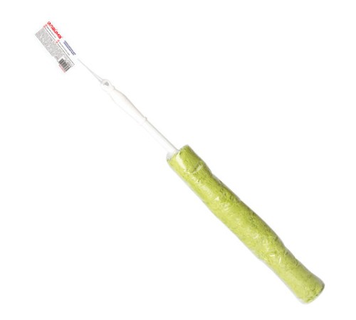 Пипидастр (сметка-метелка) для уборки пыли, метелка 35 см, рукоятка 20 см, зеленый, LAIMA, 603618