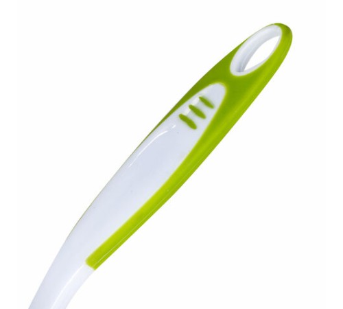 Щетка для мытья посуды ЛЮБАША, 25 см, пластик, ручка с ПВХ-покрытием, 603631