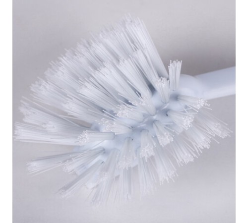 Щетка для мытья посуды ЛЮБАША, 25 см, пластик, ручка с ПВХ-покрытием, 603631