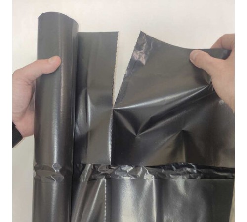 Мешки для мусора 360 л, черные, в рулоне 10 шт., ПВД, 65 мкм, 110х140 см, особо прочные, КОНЦЕПЦИЯ БЫТА 